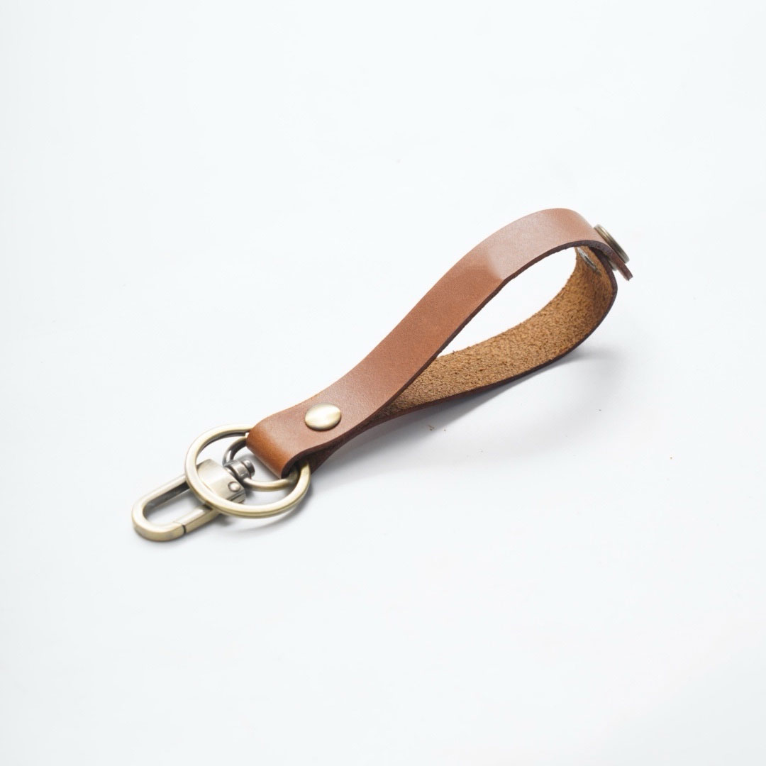 2 Leather Keychains - Image 1