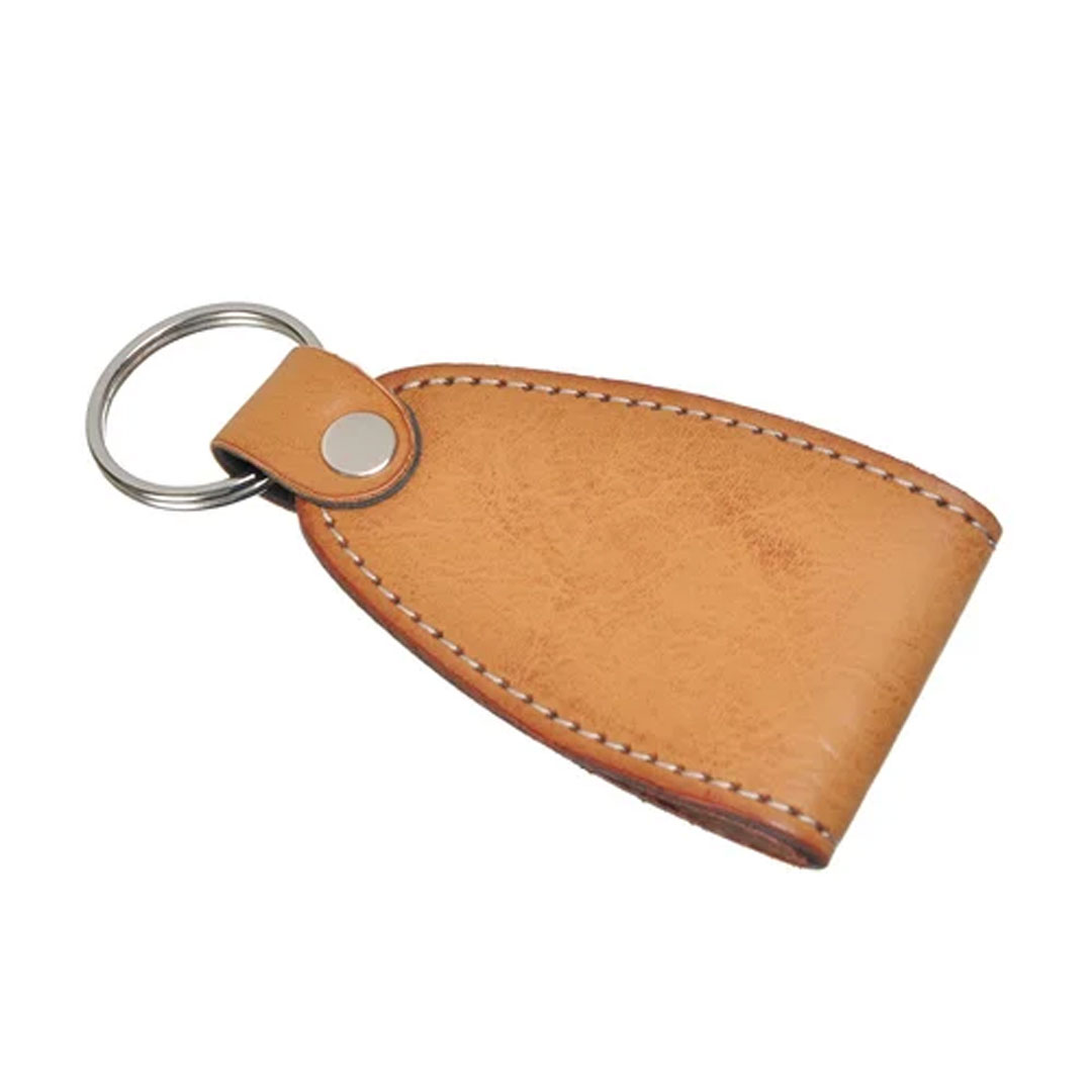 4 Leather Keychains - Image 1